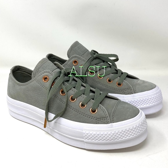 Converse Shoes - Converse Ctas Platform Clean Lift Le Dark Stucco W